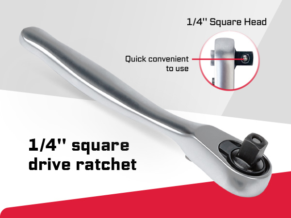 1/4 square head