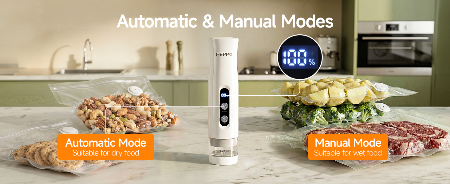 Handheld Vacuum Sealer for Food