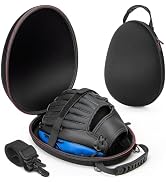 Baseball Glove Case for One Adult Baseball Glove & One Kids Baseball Glove, Baseball Glove Bag fo...