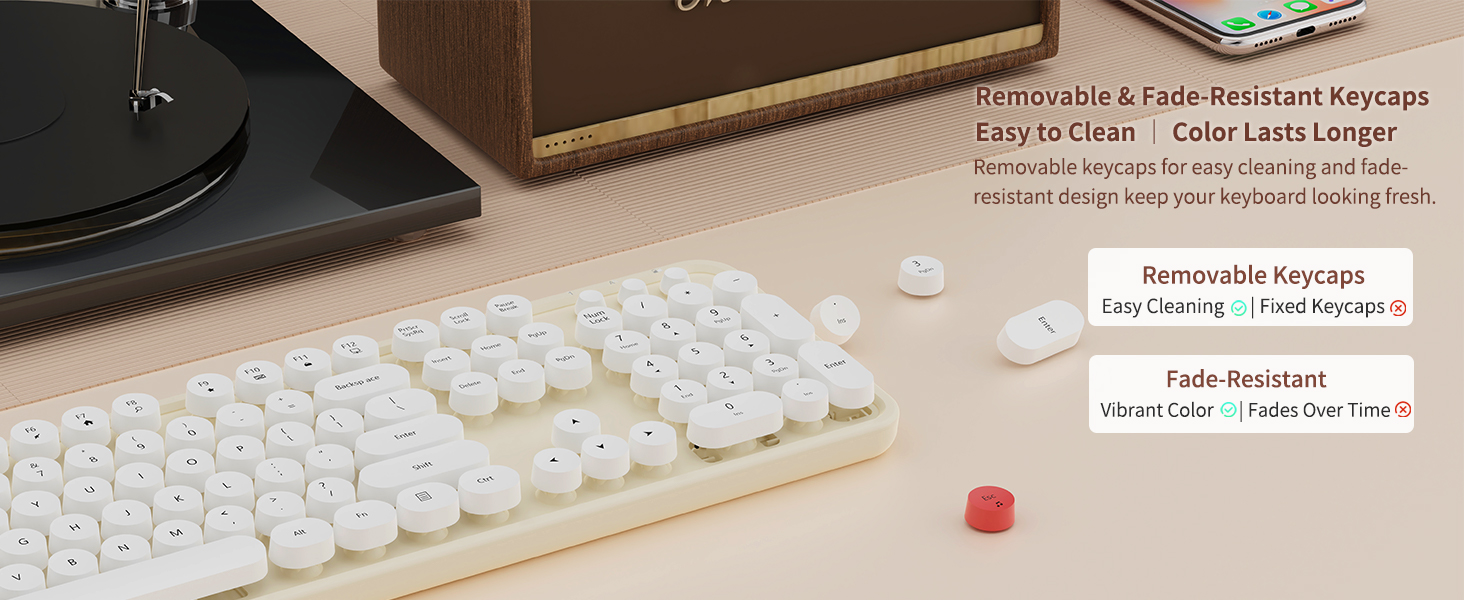quiet keyboard and mouse combo