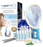 Mypurmist Essential Kit Plus Facial Steam - Steam Inhaler & Facial Steamer Combo, Personal Handh...