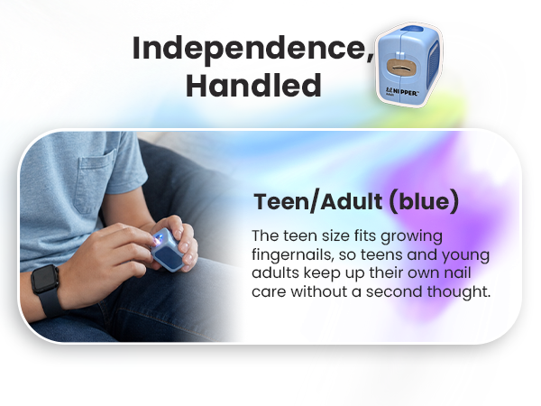 adaptive nail clipper for stroke recovery, arthritis, tremors, and one-handed use