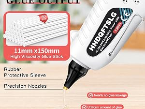 60/100W Dual Power hot gule gun