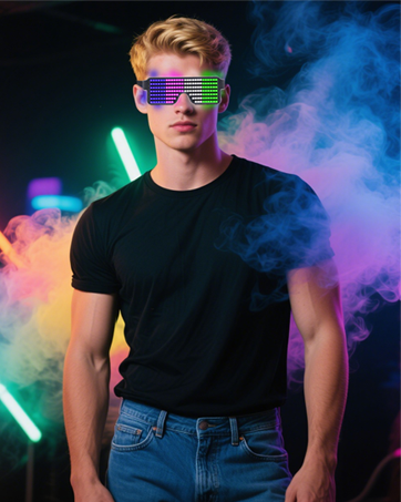led sunglasses