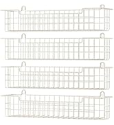 GUUKAR Spice Rack, 4-Pack Seasoning Organizer Wall Mount for Kitchen Storage Organization, Spice ...