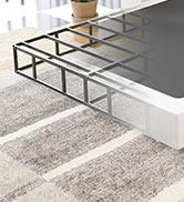 EMODA 5 Inch Box Spring Full Size Bed Base, 3000 lbs Heavy Duty Metal Mattress Foundation with Fa...