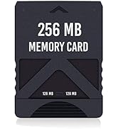 RGEEK 256MB High Speed Game Memory Card Compatible with Sony Playstation 2 PS2