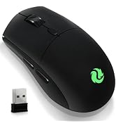 Bluetooth Wireless Mouse(BT5.2+USB 2.4G Receiver) Silent Quiet Clicks,Works with Dual Mode for La...