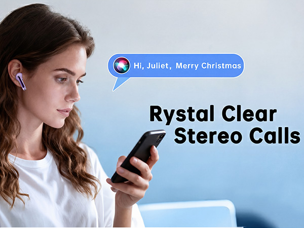 Deep Bass Stereo Ear Buds Clear Calls