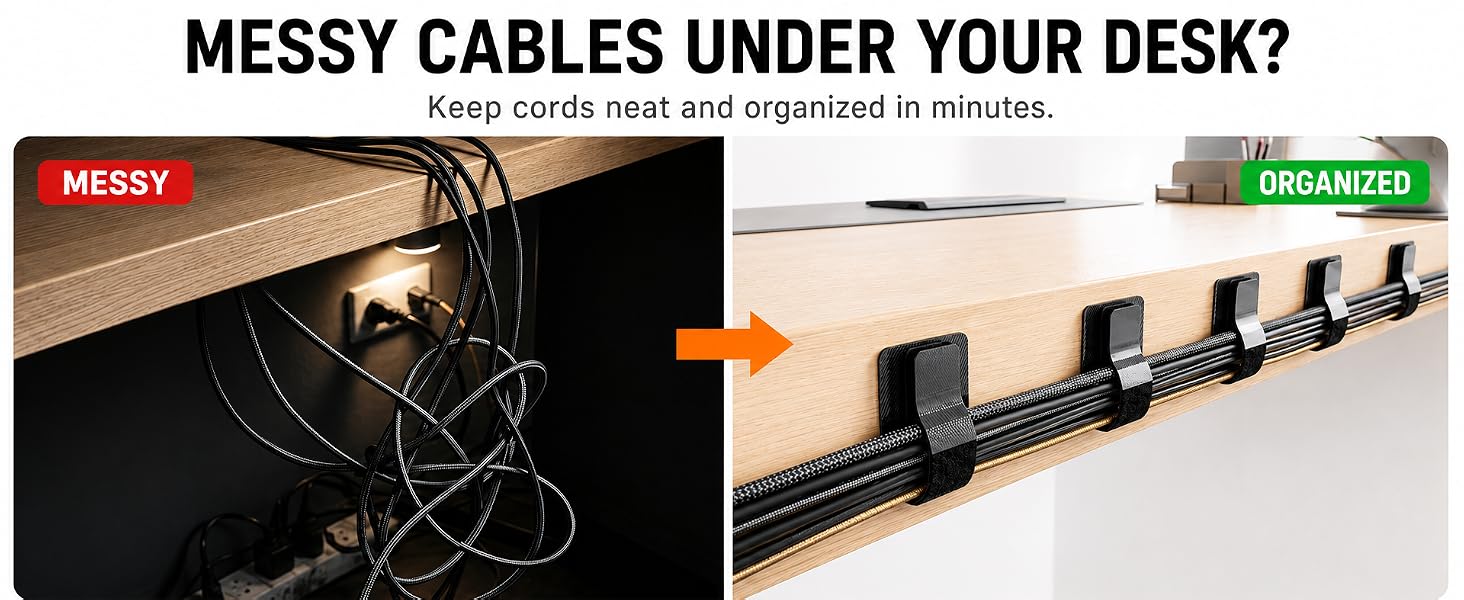 Cable Management Strips