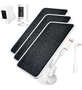 Solar Panel Charging for Ring Spotlight Cam Battery, Stick Up Cam Battery(Not for Ring Pro series...