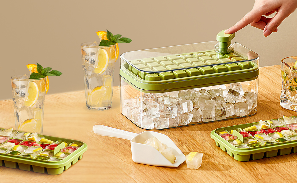 64 Pcs Ice Cube Tray