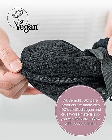 Seraphic Skincare Exfoliating Mitts