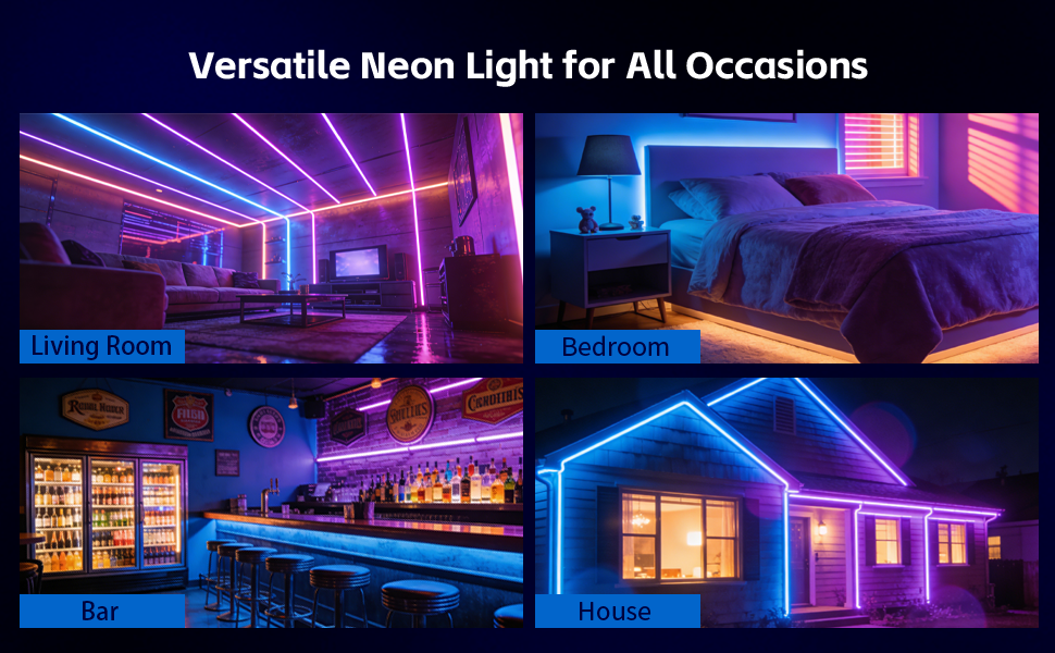 RGB LED Neon Rope Lights