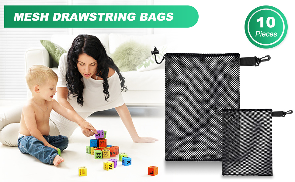 mesh bags drawstring
