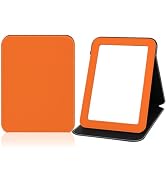PDOZV Portable Mirror, Folding Travel Makeup Mirror Adjustable Stand for Desk Compact Personal Ha...