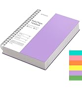 EMSHOI A4 Spiral Notebook College Ruled Lined Journal, 11.2" x 8.27", 300 Pages, 100gsm Thick Pap...