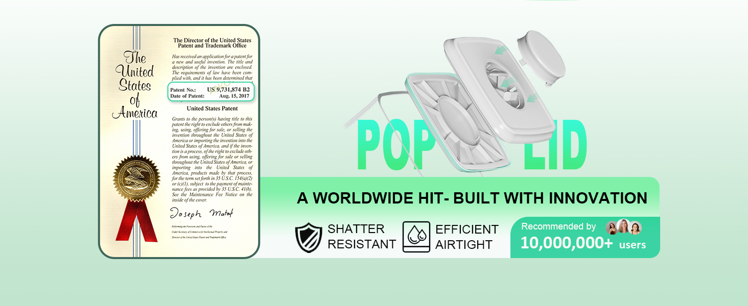 Pop Food Storage Container