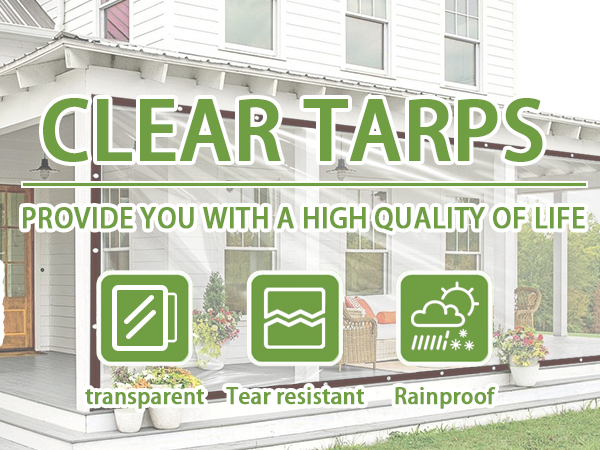 Waterproof Vinyl Metal Grommets Greenhouse & Patio Use