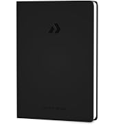 Nextnoid Lined Leather Journal for Men - 120 GSM Thick Paper - 160 Pages - A5 Hardcover Notebook ...