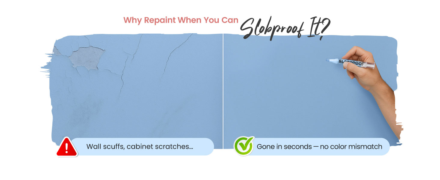 touch paint pen furniture repair wall scratch cover quick-dry marker refillable precision applicator