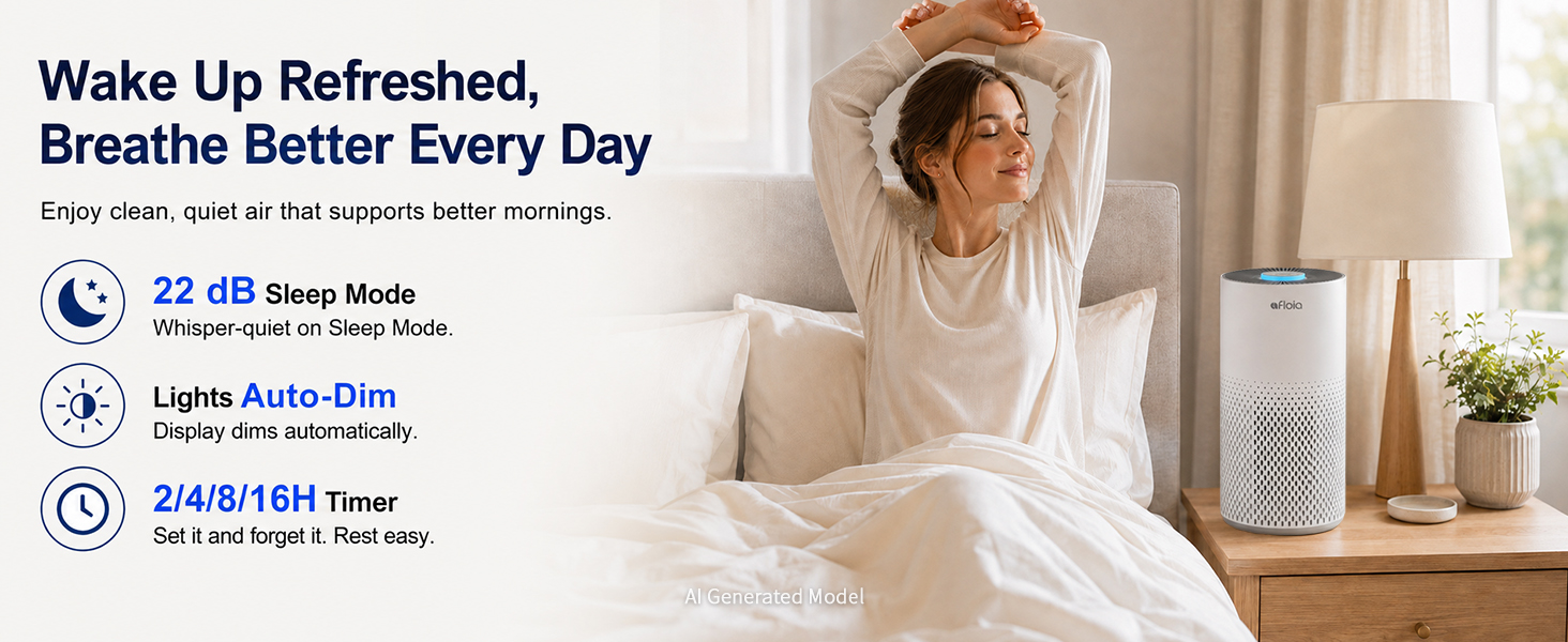 kilo air purifier sleep mode