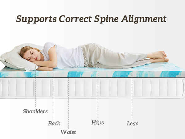 memory foam mattress topper