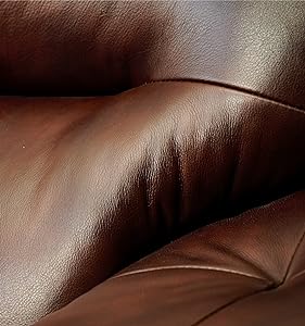 brown leather couch