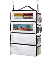 Hanging Travel Organizer, Carry on Luggage Suitcase Organizer, Travel Essentials Portable Travel ...