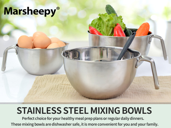 metal bowls for kitchen