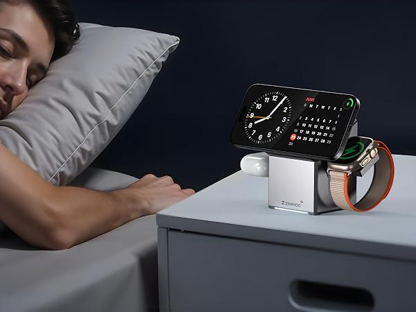iphone apple watch charging station