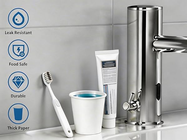 3 oz Bathroom Paper Cups