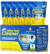 Bastion Toilet Tank Cleaner - 6-Uses. (*Not For Toilet Bowl*) Removes Rust, Mineral Deposits, Har...