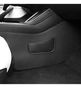 TOPABYTE Seat Side Anti Kick Pads for Tesla Model Y Juniper 2025 Interior Guard Floor Mat Water R...