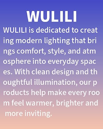 WULILI brand introduction for modern home lighting