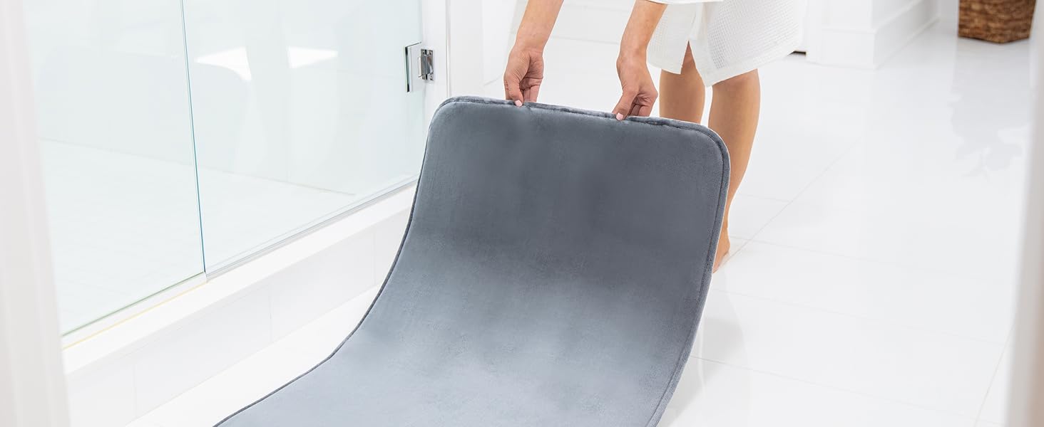Absorbant bath rug, absorbant memory foam bathroom rug