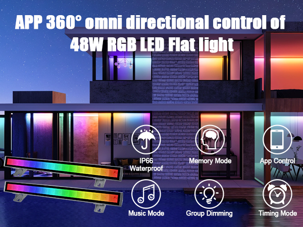 rgb flood lights
