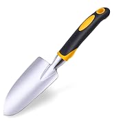 Garden Trowel Hand Shovel for Gardening with Soft Rubberized Non-Slip Handle for Planting, Diggin...