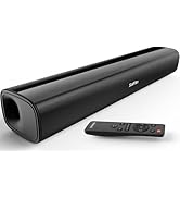 Saiyin Sound Bar,17 inch Sound Bar for Smart TV with Bluetooth 5.3/Optical/AUX Connection, Soundb...