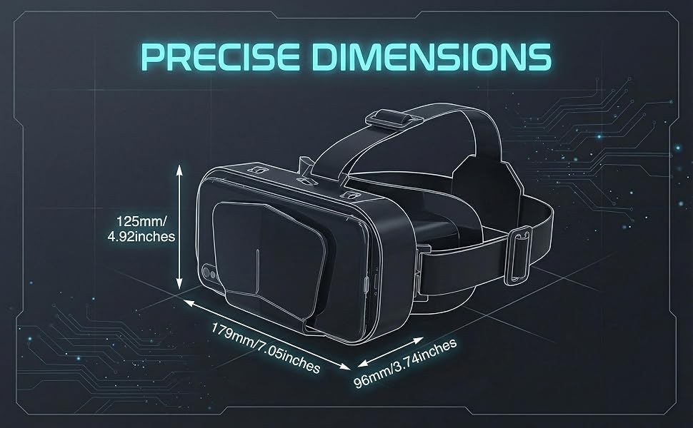 precise dimensions