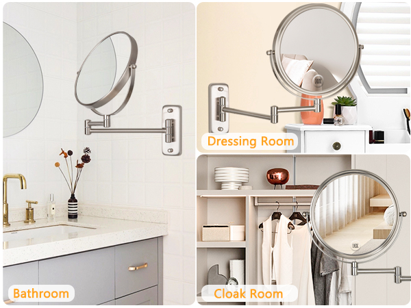 bathroom makeup mirror