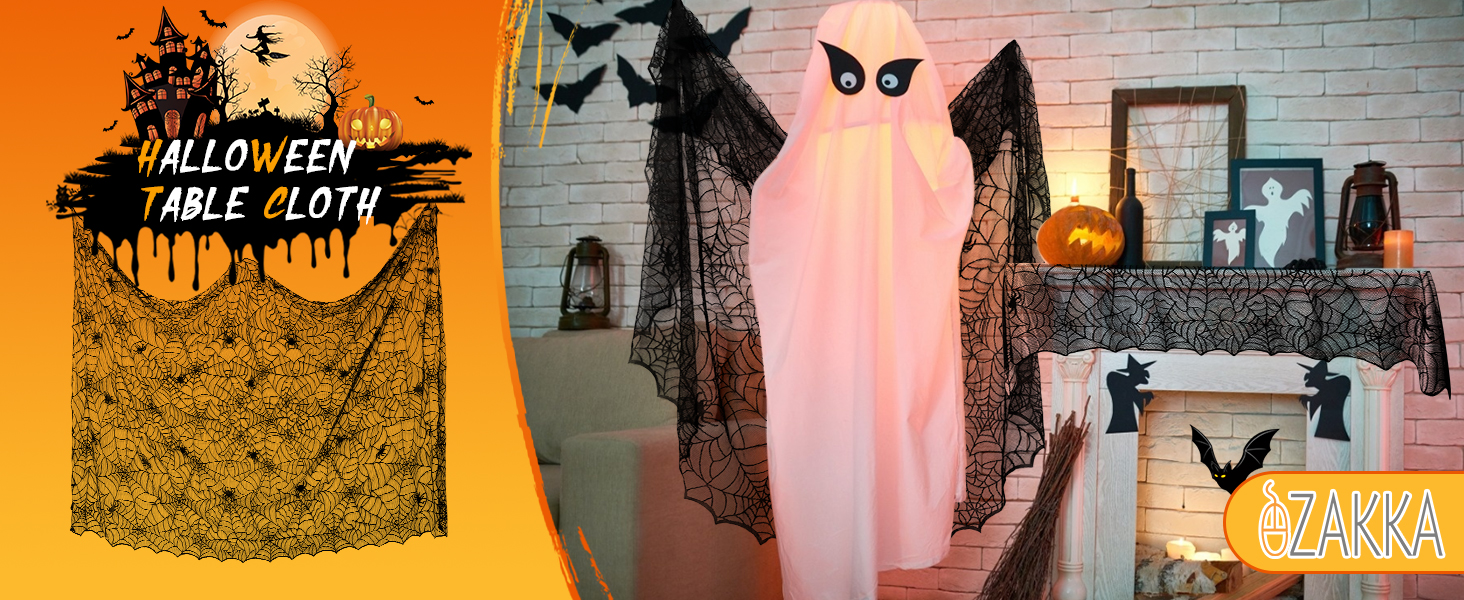 halloween table cloth