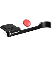 K&F CONCEPT Camera Thumb Grip with Red Shutter Button Compatible with FUJIFILM X100VI X100V, Black
