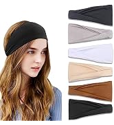 IVARYSS Headbands for Women, Non-Slip, Premium Stretchy Head Bands Hair Accessories,Wear for Yoga...