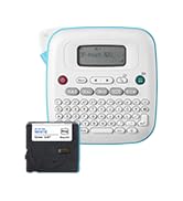 Brother P-touch PTN20 Label Maker, desktop shape with full QWERTY keyboard, 1 included label tape