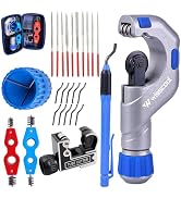 WISSCOOL Copper Pipe Cutter Kit with Heavy Cutter Pipe Cutter 3/16"-2", Mini Tube Cutter 1/8" to ...