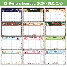 2026-2027 desk calendar