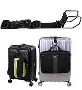 Vigorport Luggage Hook Strap,J Hook for add a Bag Luggage,Multi Adjustment Bag Strap Hook with Ha...