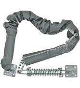 QCAA Extra Heavy Storm Door Chain Check, for Heavy Commercial Door, 32" Length Overall, Solid Bra...