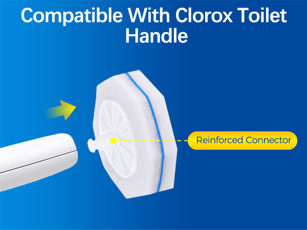 64 Count Toilet Wand Refills Compatible